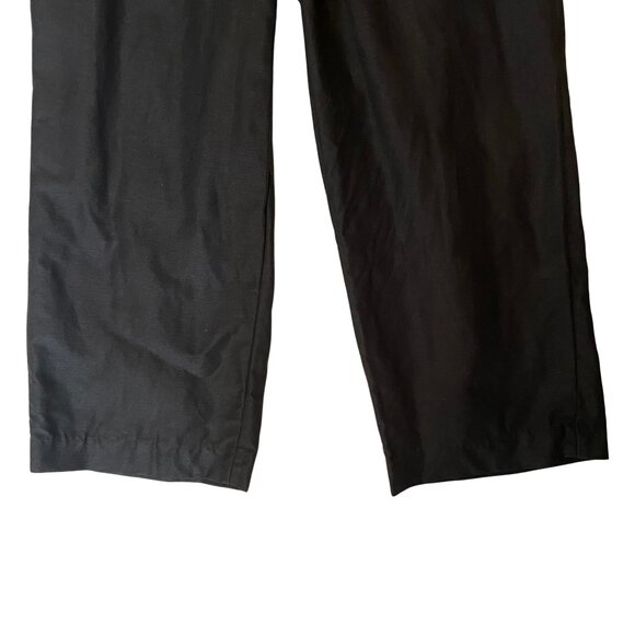 Aritzia Wilfred Linen Blend Effortless Pant • Black • US 2 - Picture 9 of 13
